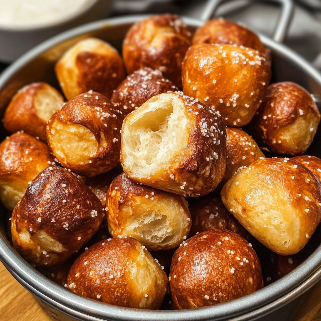 Air Fryer Pretzel Bites Recipe