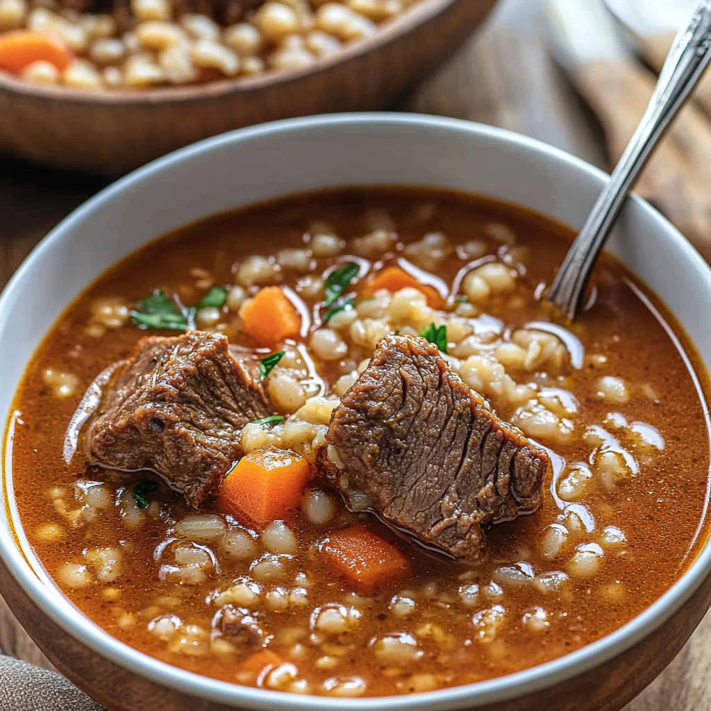 Beef Barley Soup