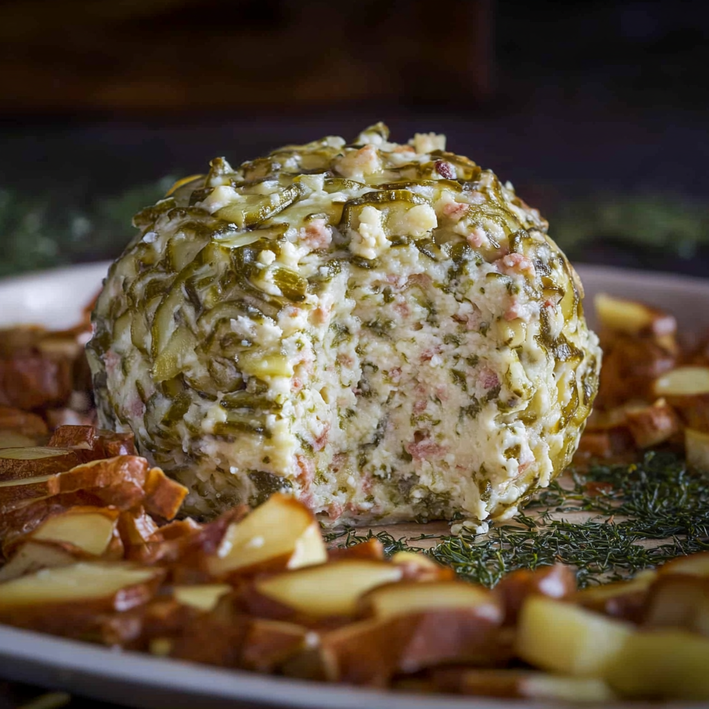 Dill Pickle Cheese Ball