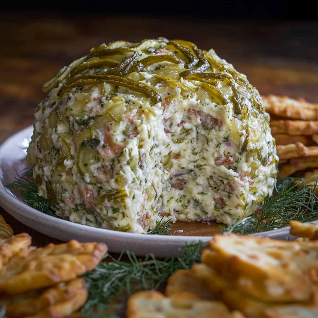 Dill Pickle Cheese Ball