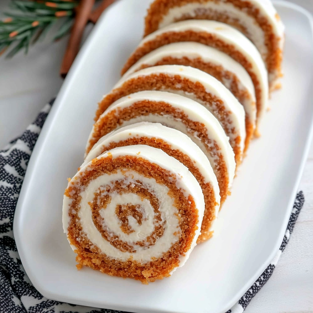 Carrot Cake Roll