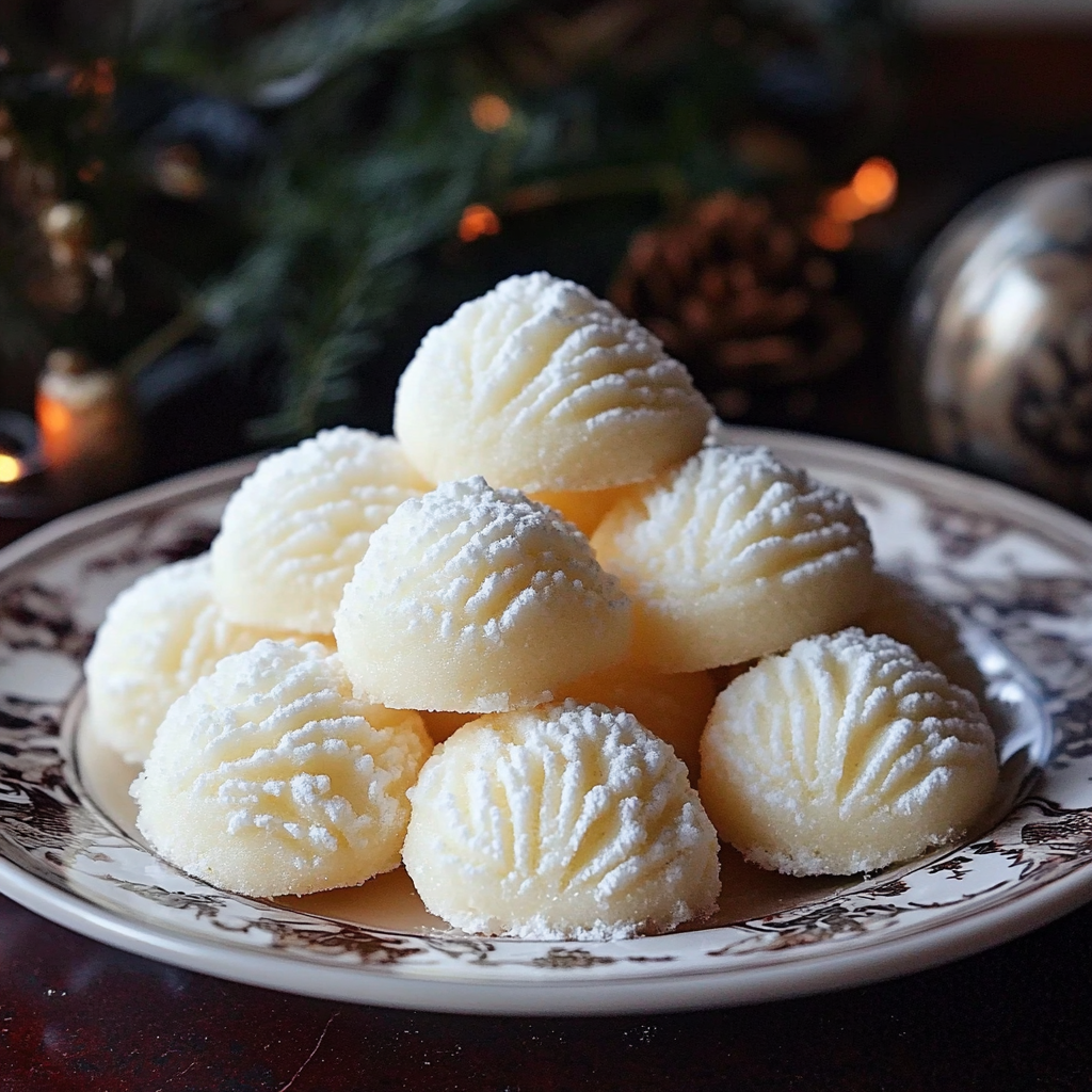 Sweetened Condensed Milk Snowball Cookies