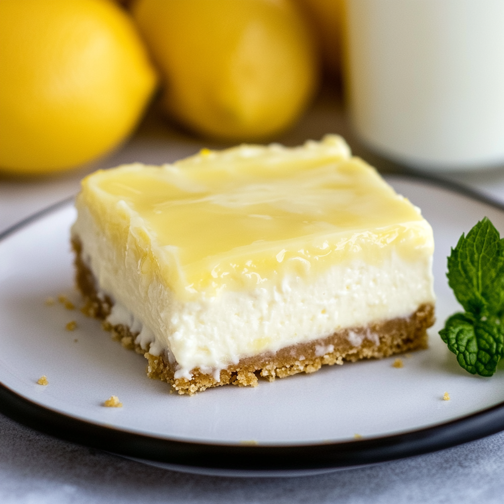 Lemon Cheesecake Bars