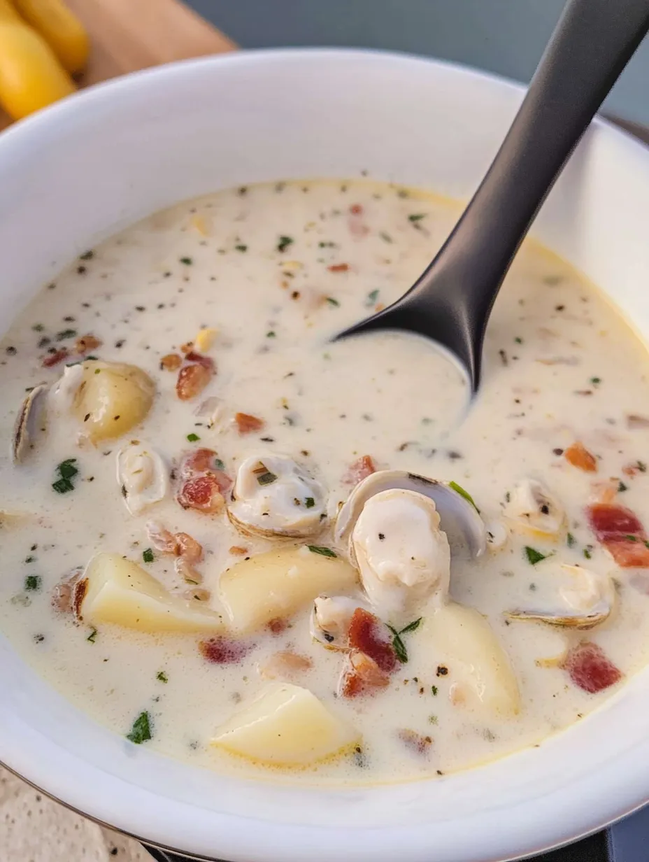 New England Clam Chowder Recipe