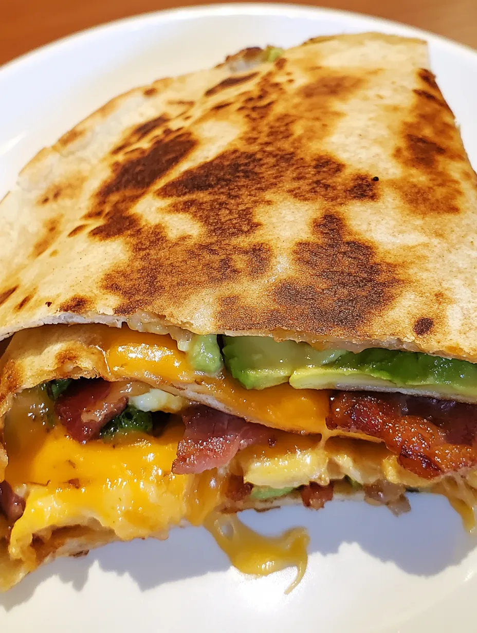 Easy Tortilla Breakfast Wrap Recipe