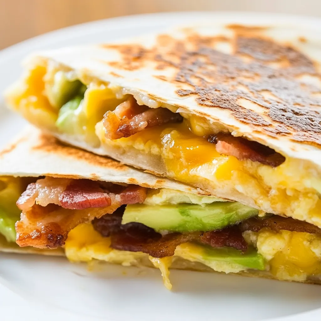 Tortilla Breakfast Wrap