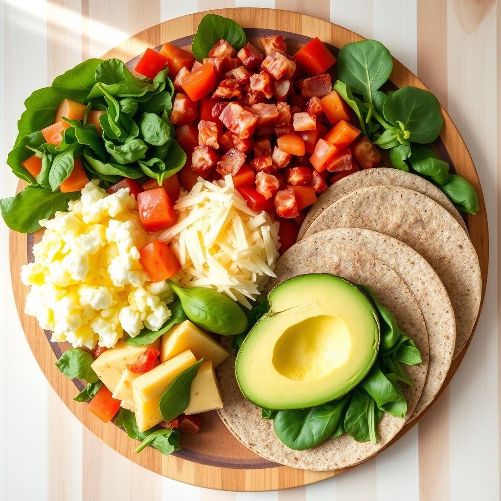 Tortilla Breakfast Wrap Recipe