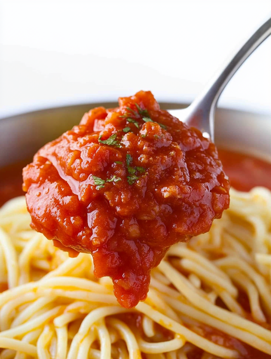 Homemade Spaghetti Sauce