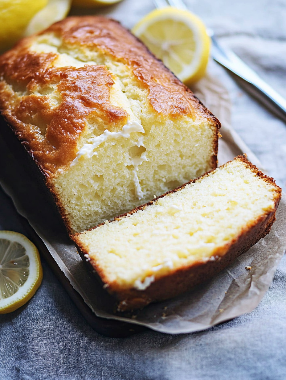 Lemon Cream Cheese Bread