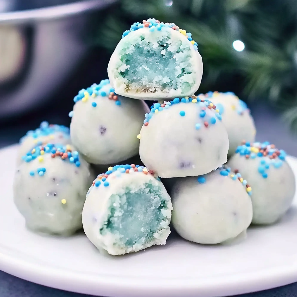 3 Ingredient Frozen Cake Balls