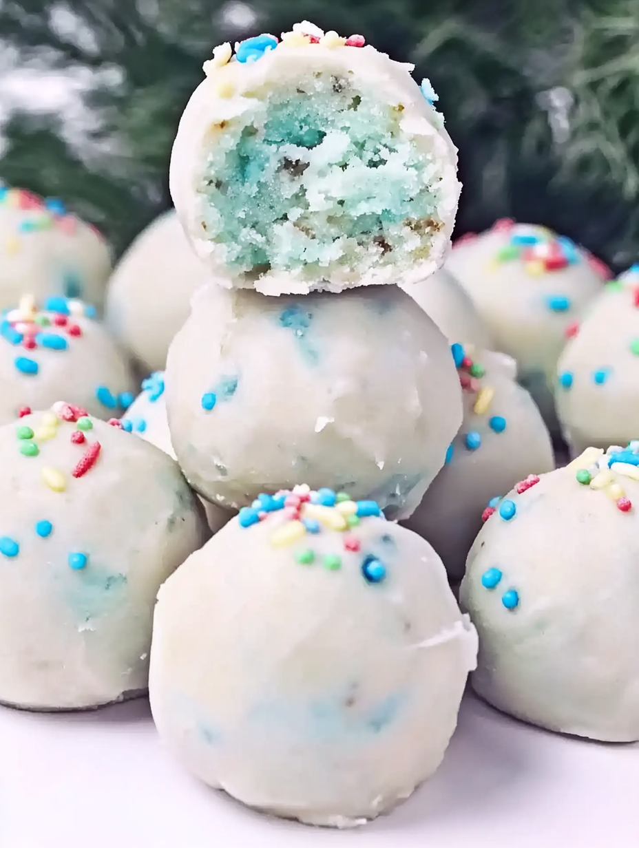 3 Ingredient Frozen Cake Balls