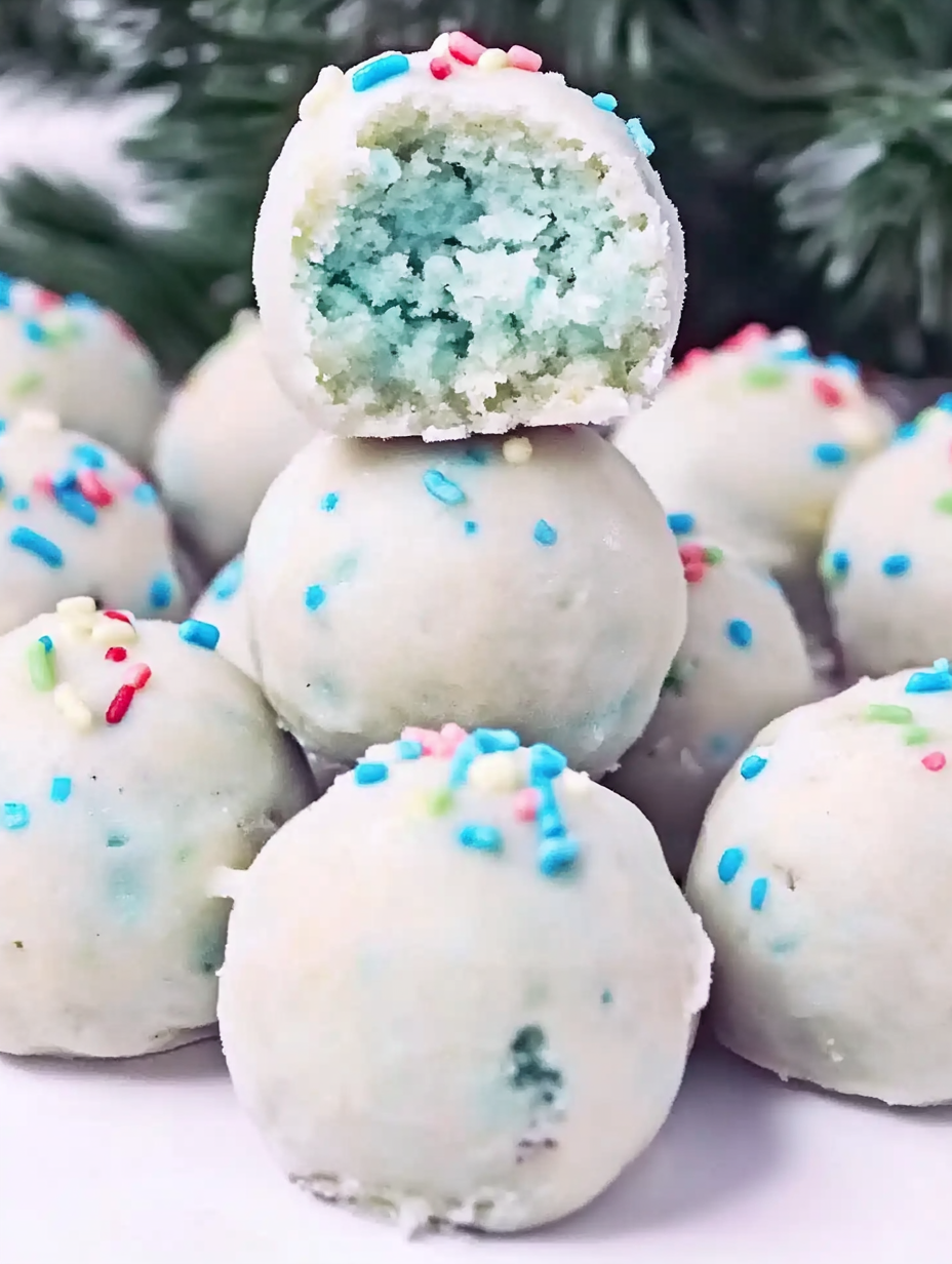 3 Ingredient Frozen Cake Balls