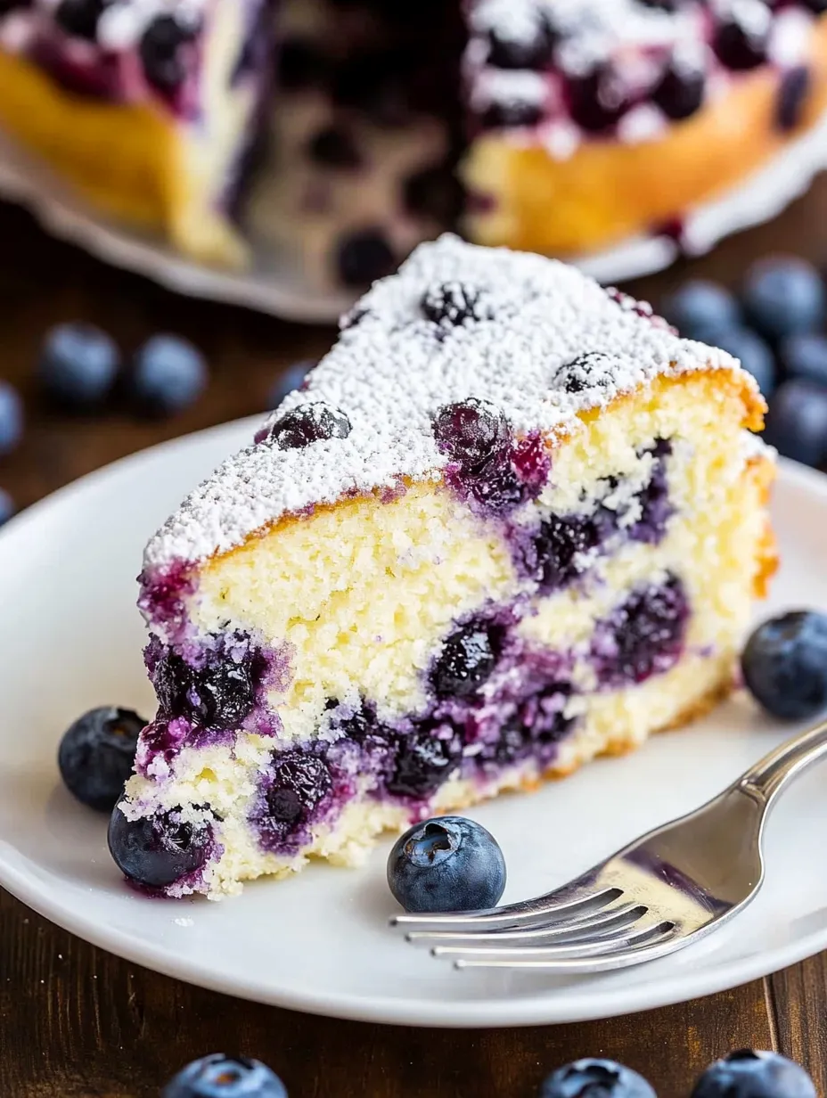 Lemon Blueberry Cake Recipe