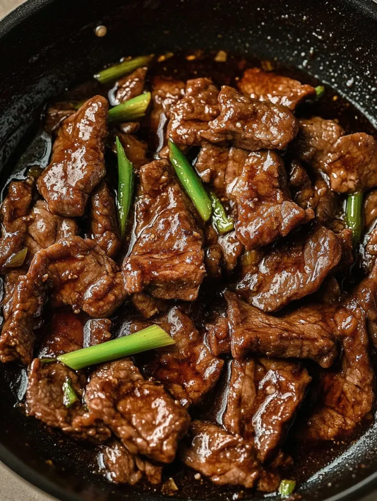 Simple Mongolian Beef Recipe