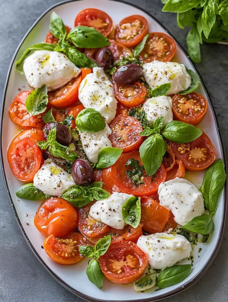 Tomato Burrata Salad