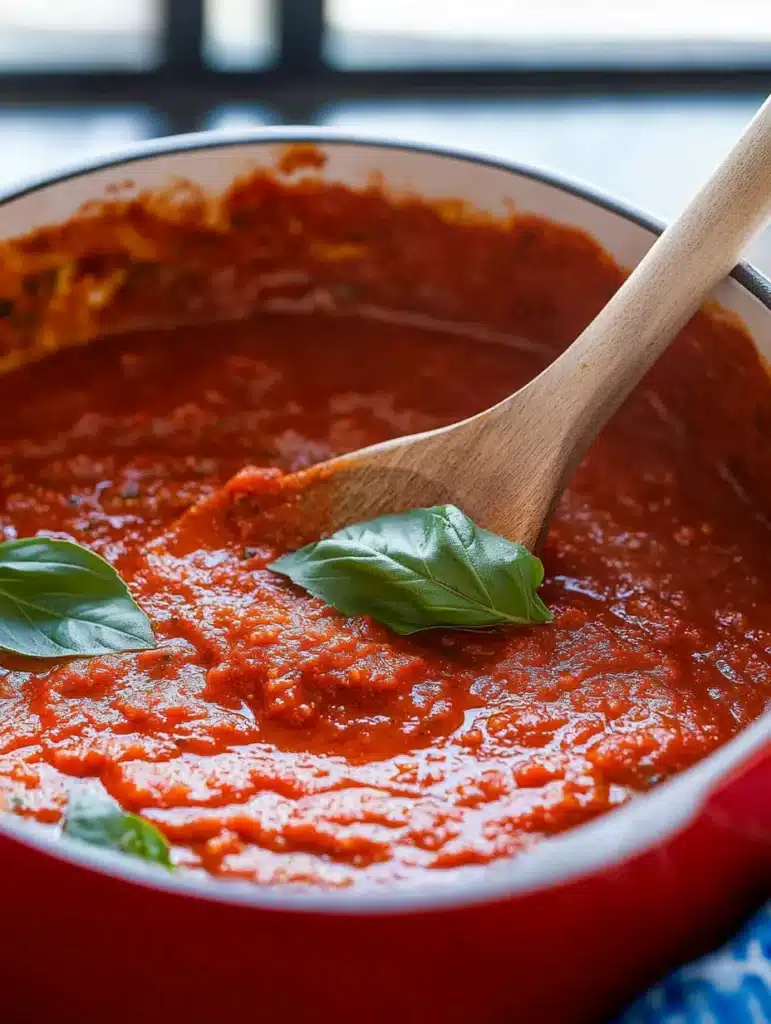 Easy Marinara Sauce Recipe