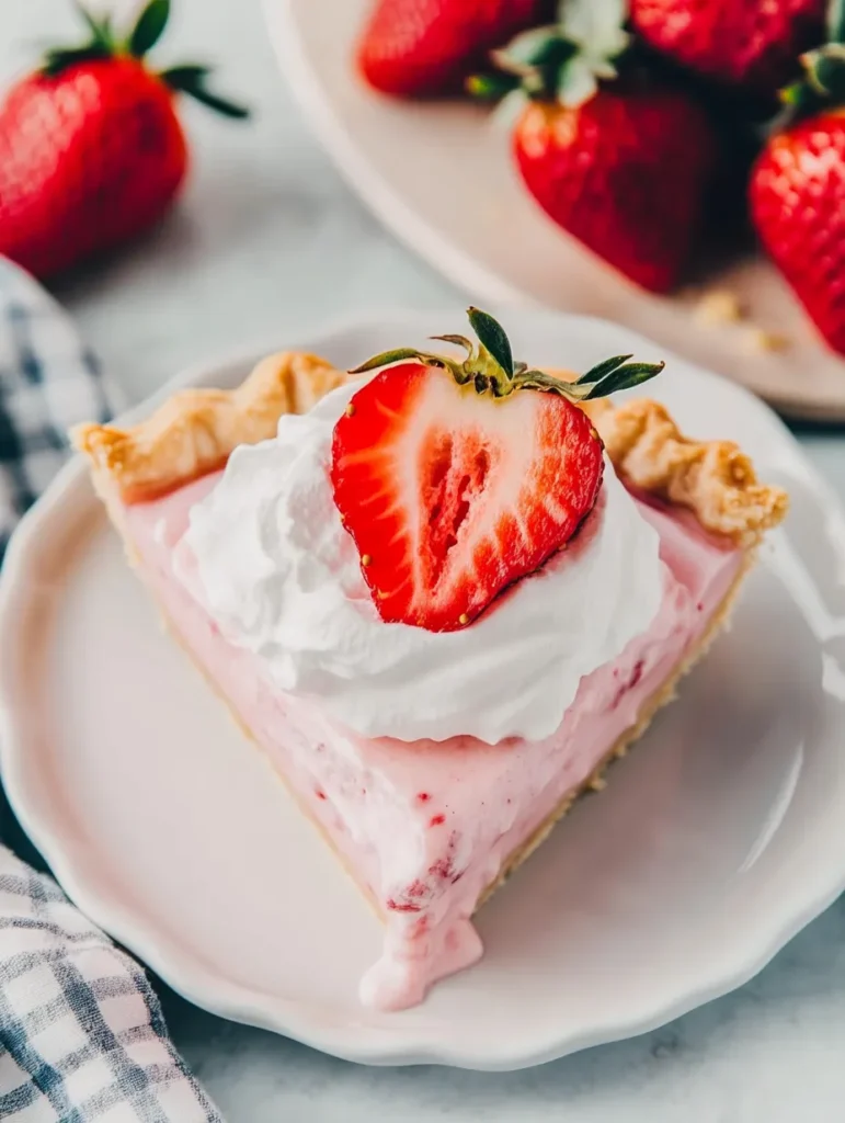 Strawberry Cream Pie Recipe