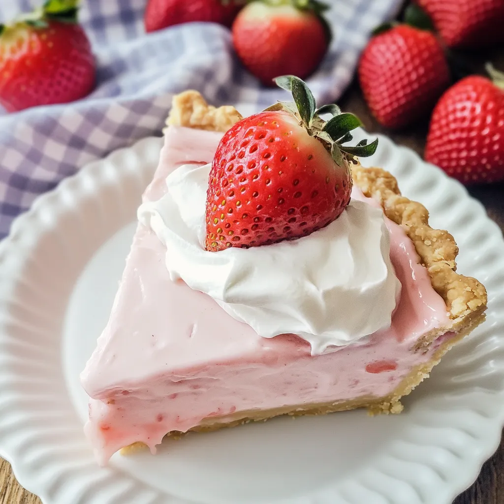 Strawberry Cream Pie