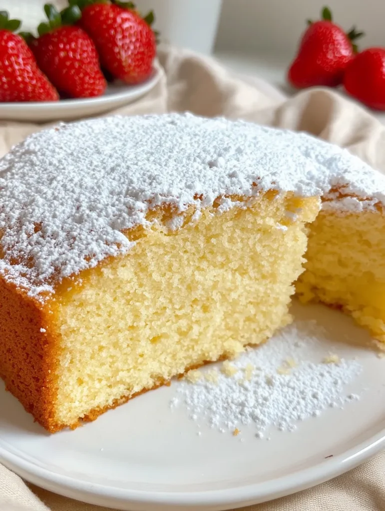 Easy Spanish Sunday Cake Recipe