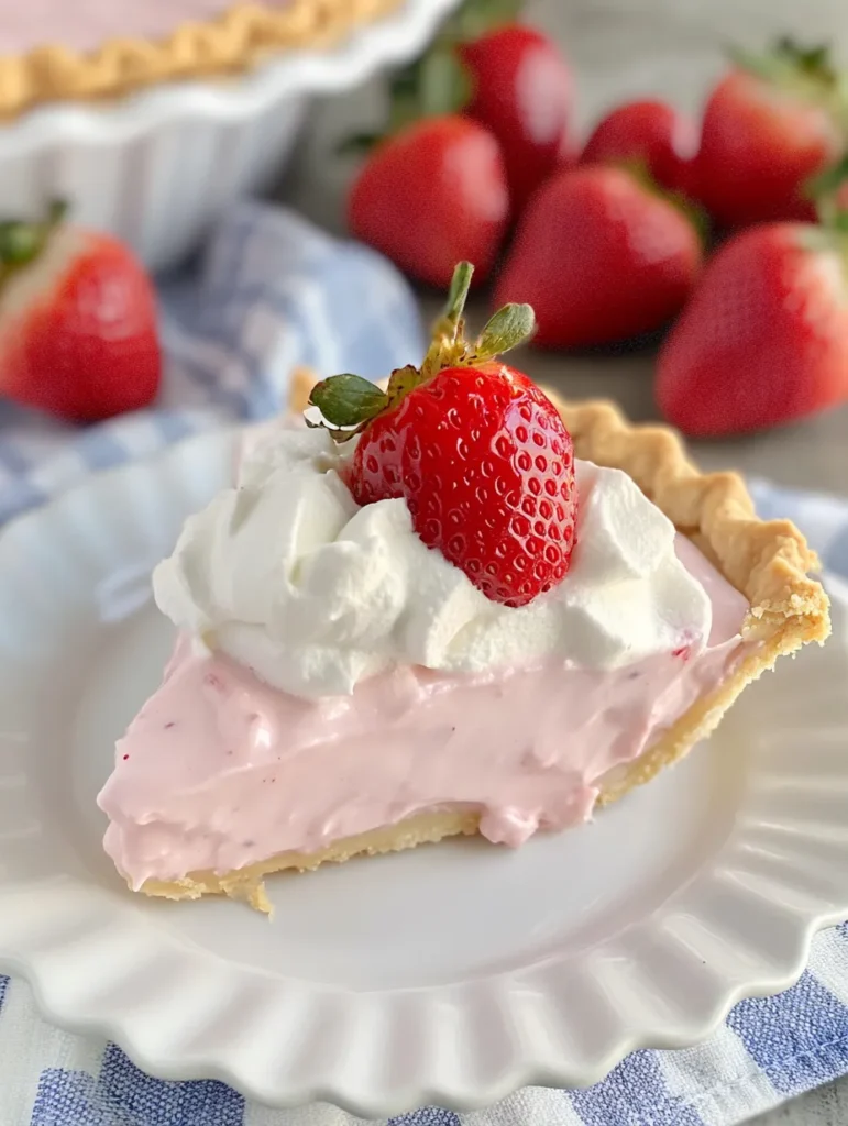 Best Strawberry Cream Pie Recipe