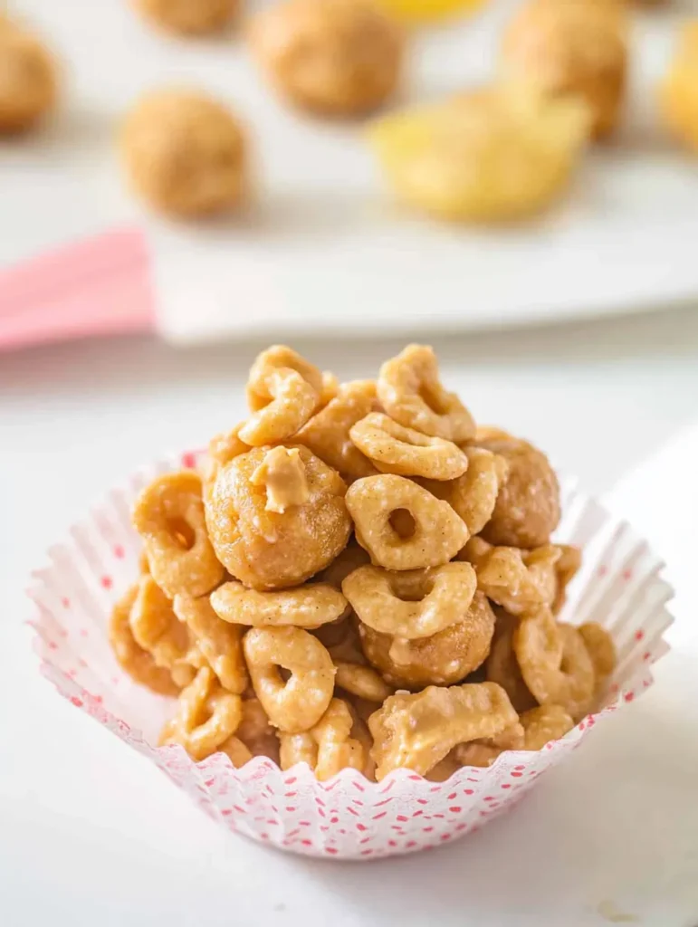 Best Peanut Butter Cheerio Balls RECIPE