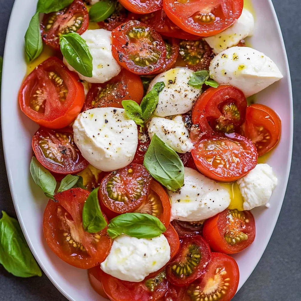 Tomato Burrata Salad Recipe