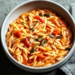 Creamy One-Pot Tomato Orzo