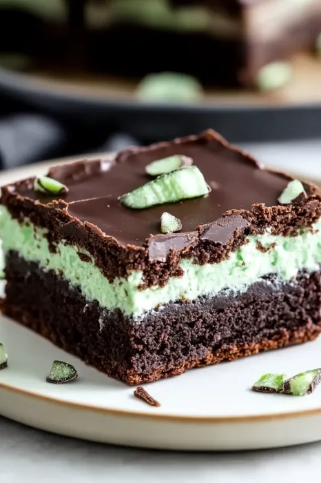 Mint Chocolate Brownies Recipe