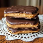 No-Bake Buckeye Graham Crackers