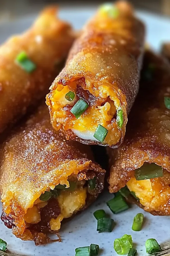 Easy Crispy Voodoo Egg Rolls Recipe