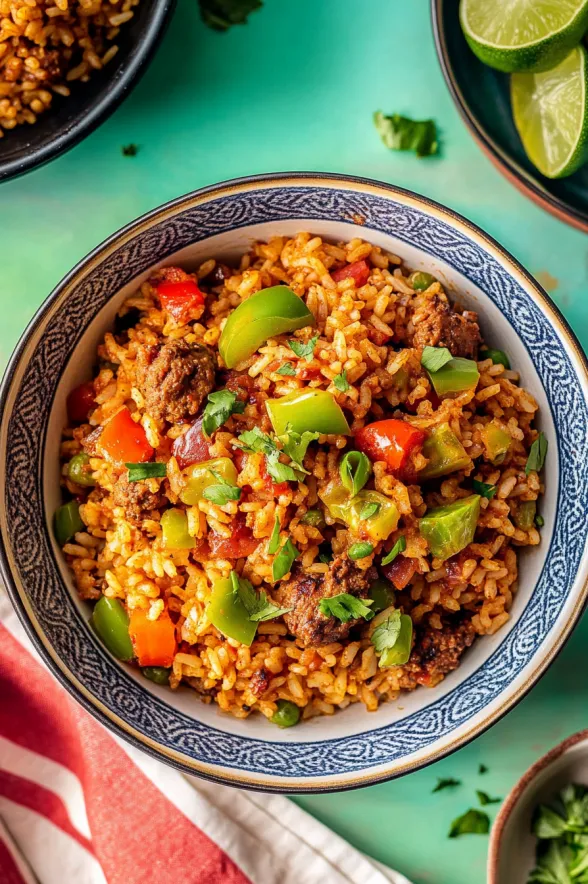 Easy One-Pot Cajun Dirty Rice Recipe