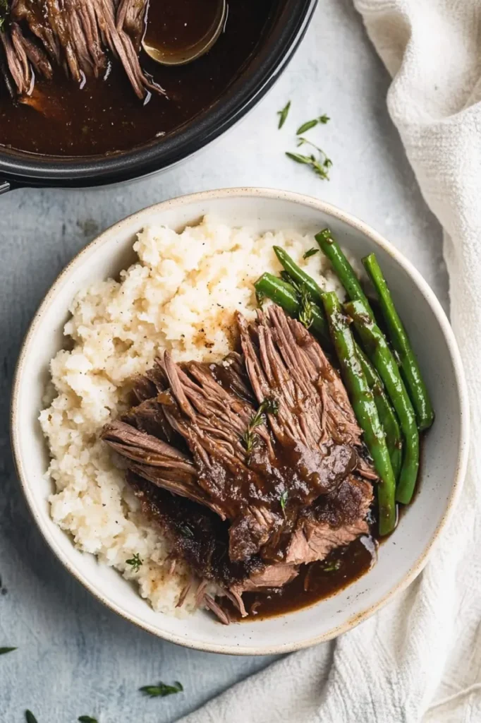 Easy Instant Pot Balsamic Pot Roast Recipe