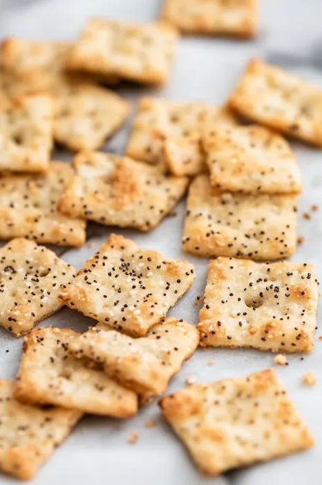 Easy Keto Everything Bagel Crackers Recipe