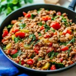 Italian Ground Turkey Skillet