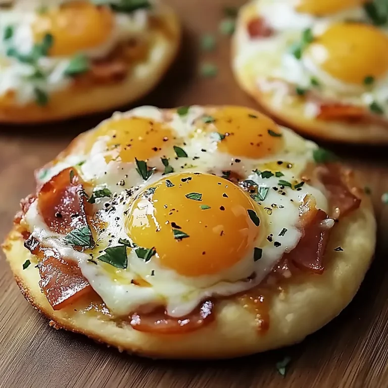 English Muffin Breakfast Pizza