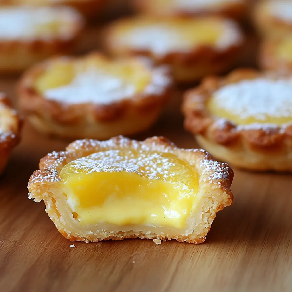 Lemon Impossible Pies