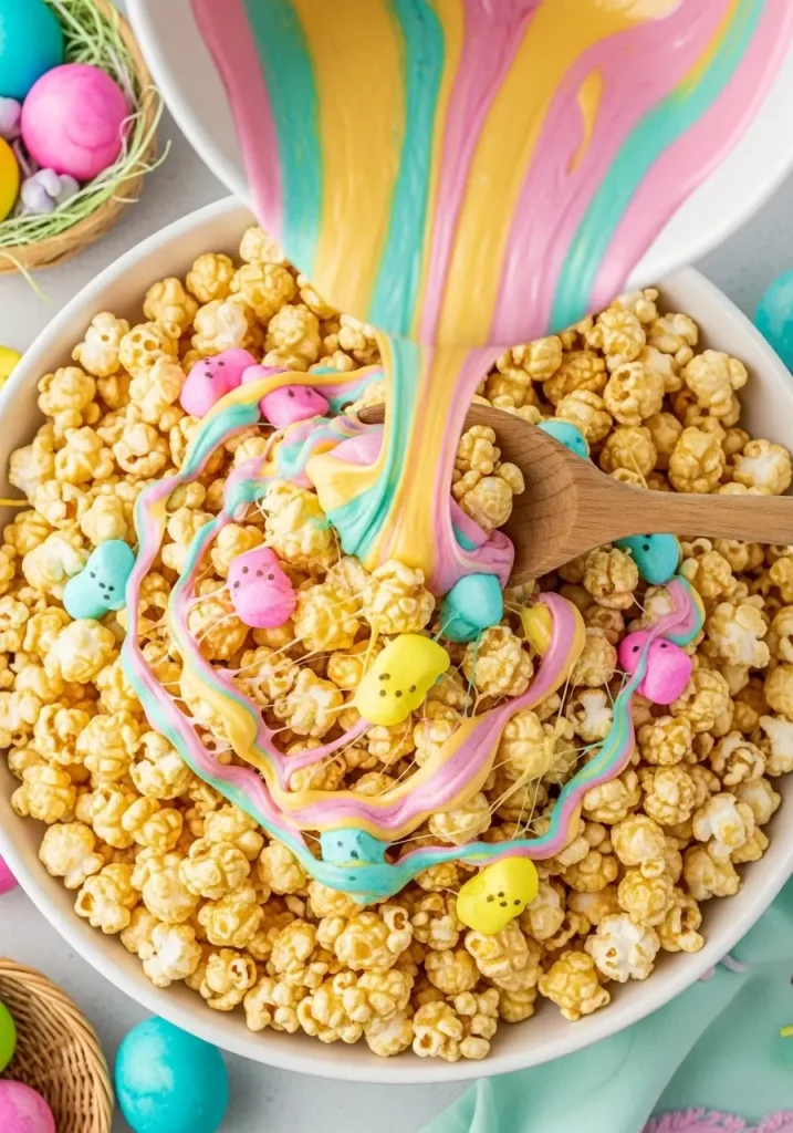 Easter Popcorn Coating
