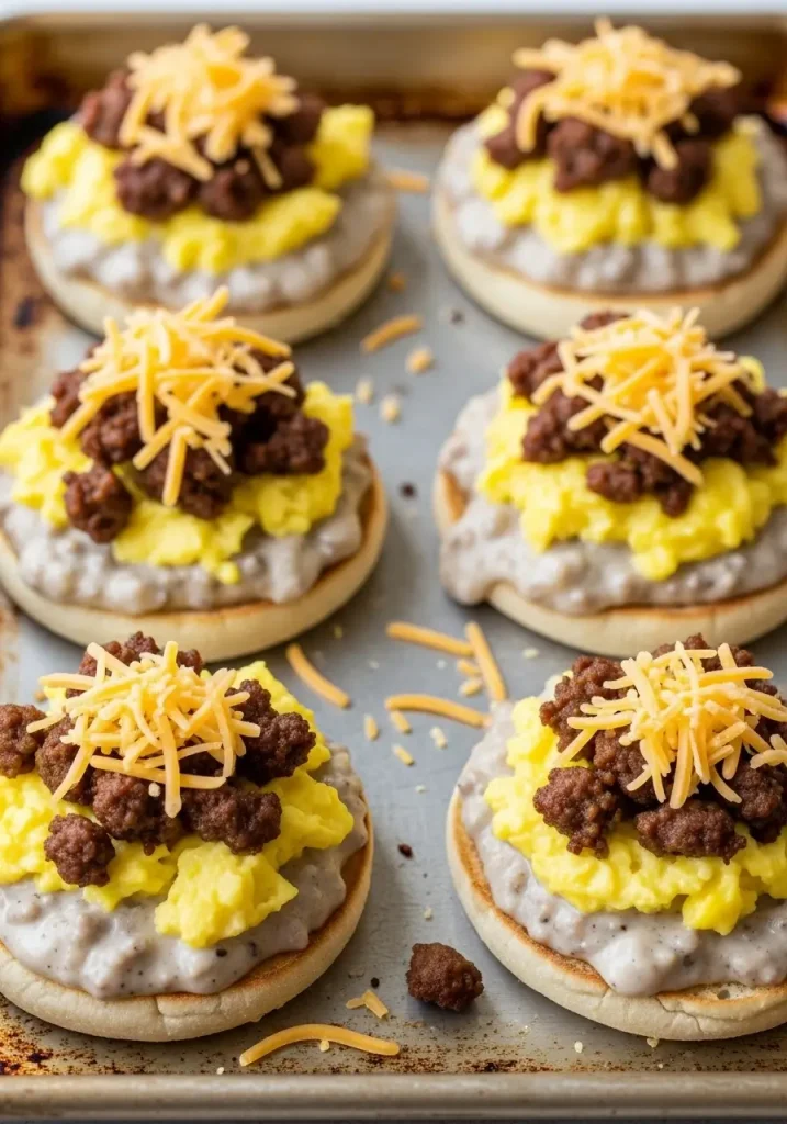 English Muffin Breakfast Pizza Recipes