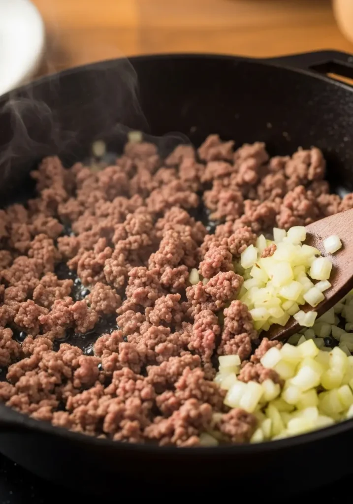 Cheeseburger Quesadilla Recipe Beef Preparation