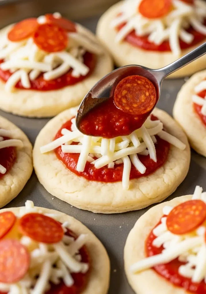 Cheesy Pizza Bombs Filling