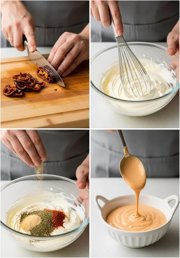 Chipotle Ranch Recipe Method