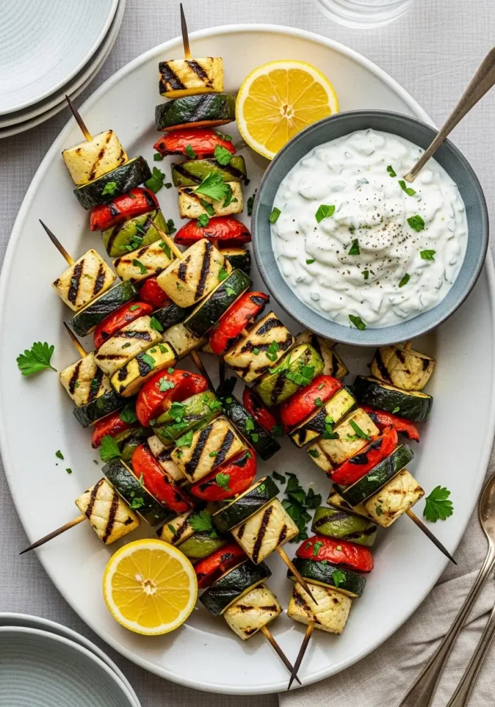Drift Recipe Moroccan Vegetable Skewers Recipe