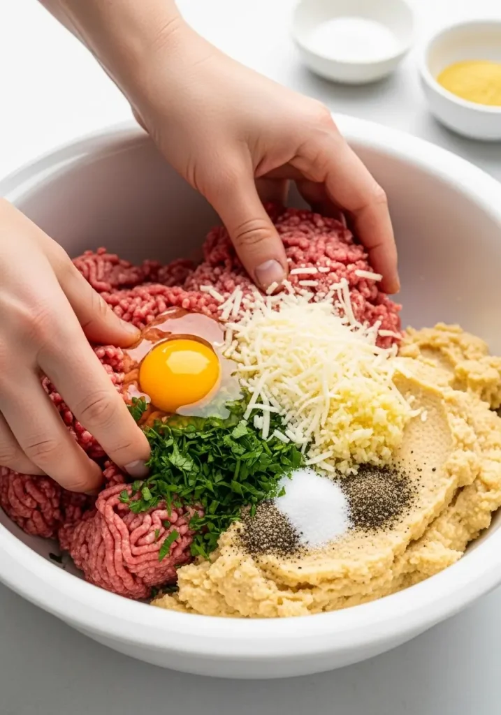 Homemade Meatballs Recipe Ingredients