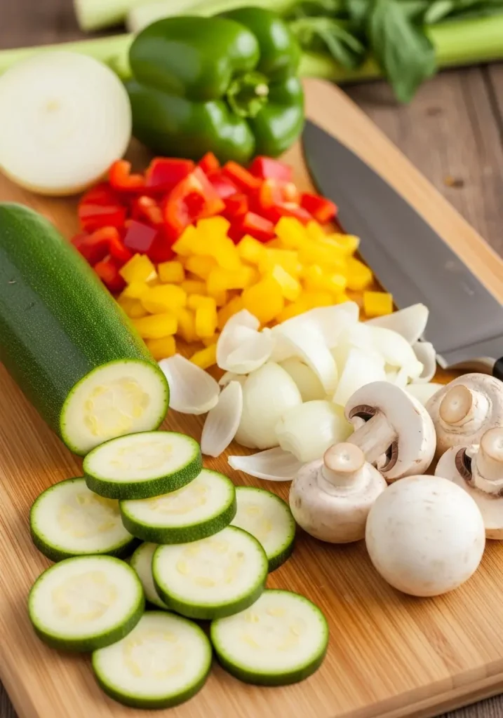 Moroccan Vegetable Skewers Recipe Vegetable Prepration