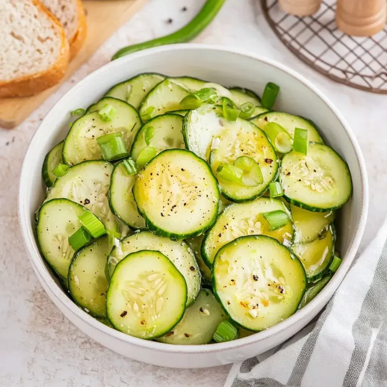 Vegan Cucumber Salad Recipe