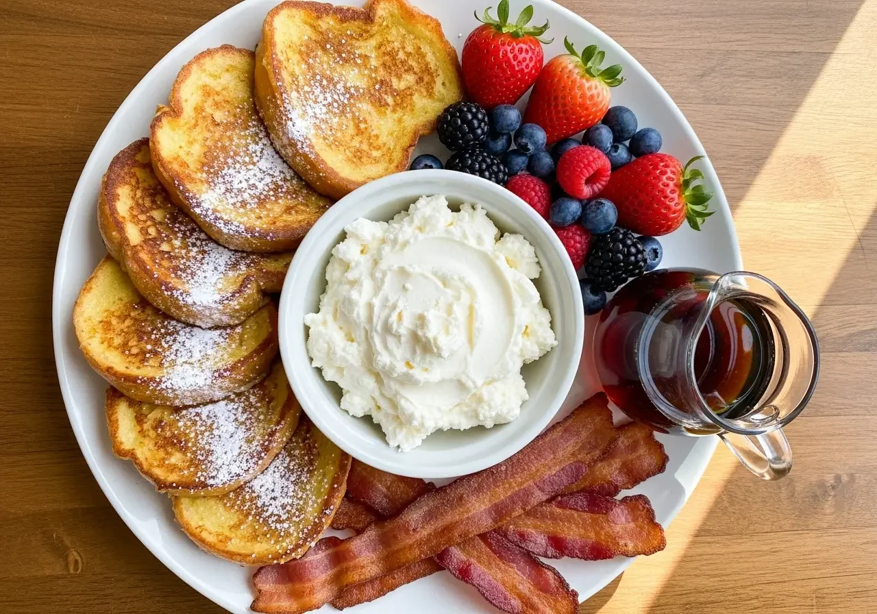 Carrot Cake French Toast Recipe Serving