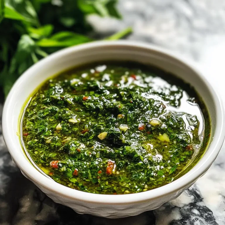 Drift Recipe Chimichurri Sauce Recipe