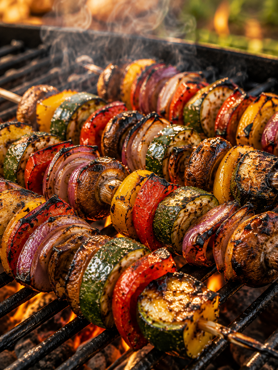 Drift Recipe Moroccan Vegetable Skewers Recipe