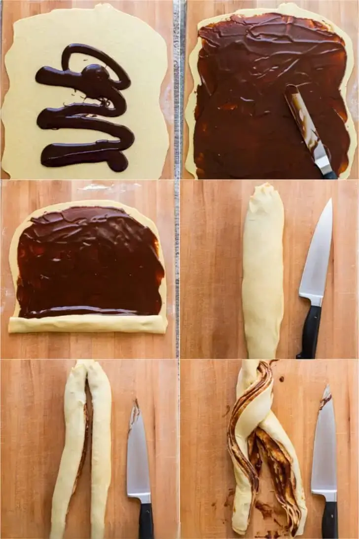 chocolate babka bread making step by step