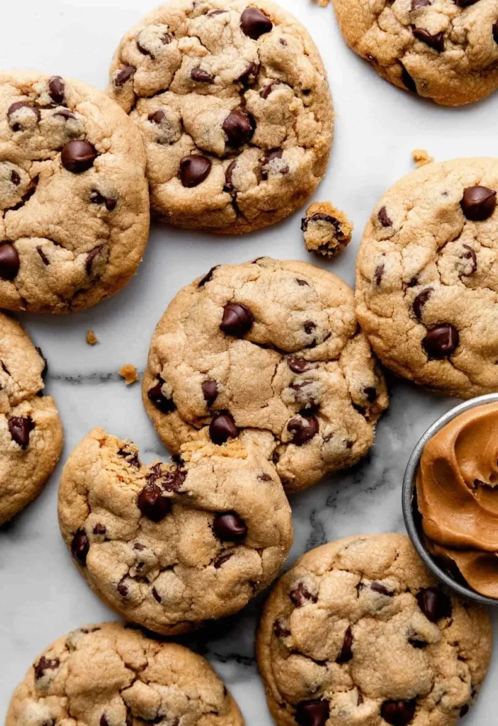 peanut butter chocolate chip cookies